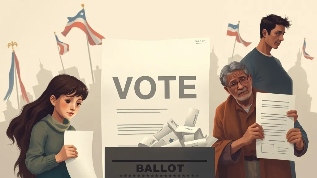 Dream symbol: ballot paper: demographics: Voters and Political Activists