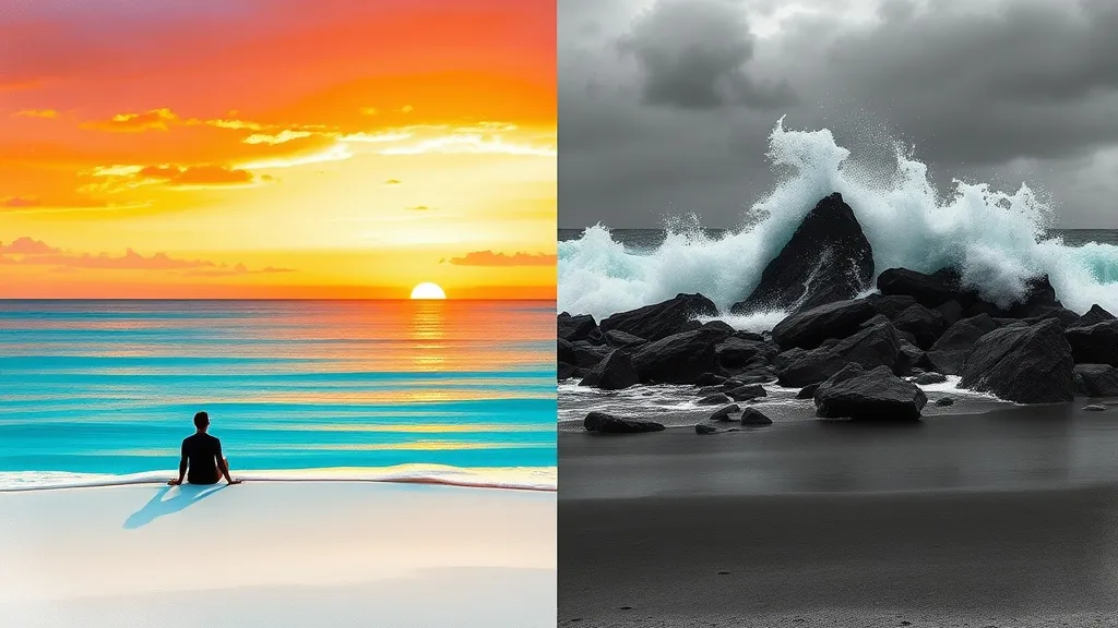 Dream symbol: beach setting: scenarios: Visualizing a Beach in a Dream