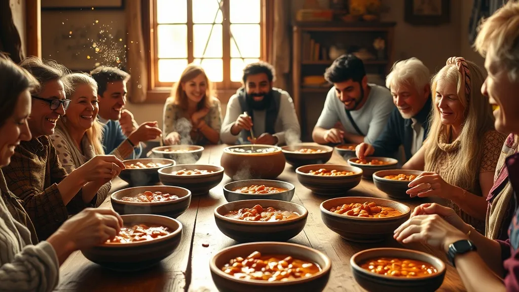 Dream symbol: bean soup: symbolism: Community and Shared Meals