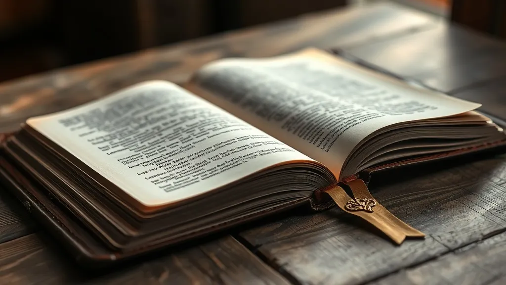 Dream symbol: bible pages: symbolism: Messages from the Divine