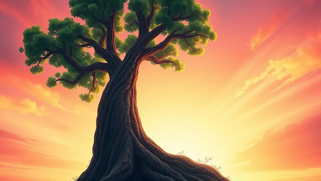 Dream symbol: long big tree: symbolism: Reaching for Potential and Fulfillment