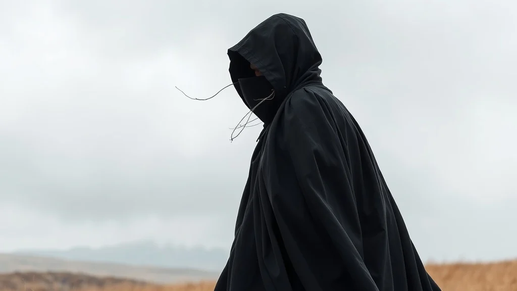 Dream symbol: black capes: scenarios: Dream of a black cape blowing in the wind