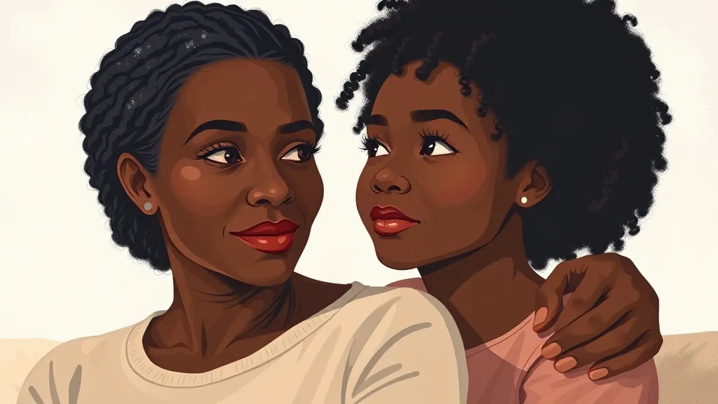 Dream symbol: black mom and daughter: demographics: Those Seeking Self-Understanding and Acceptance