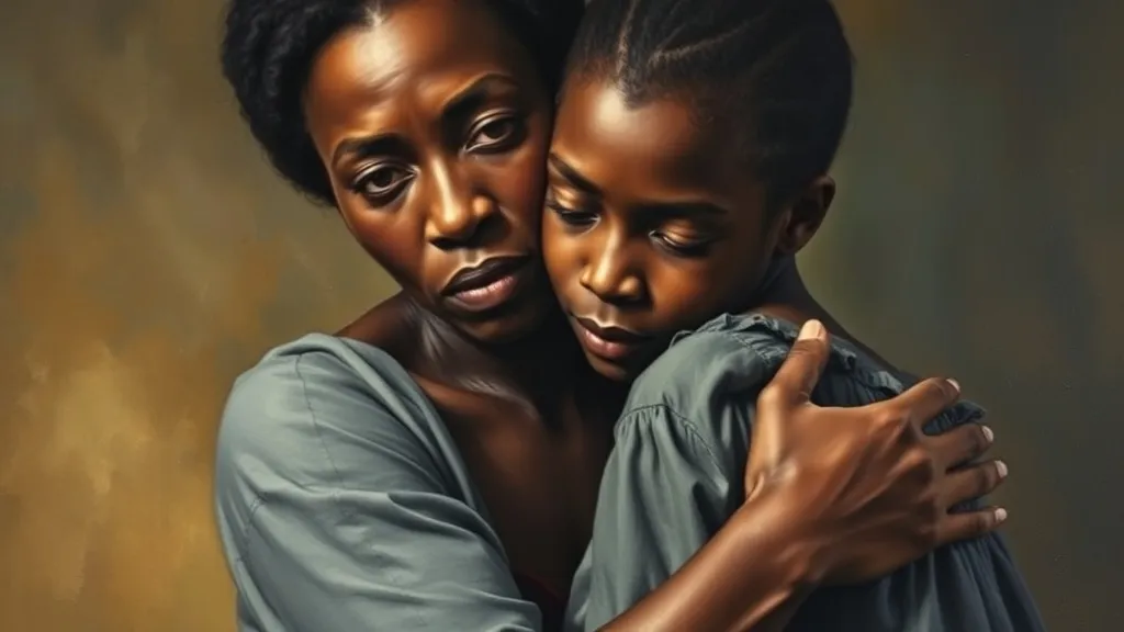 Dream symbol: black mom and daughter: scenarios: Dreaming of a Black Mother and Daughter:  Reunion and Reconciliation