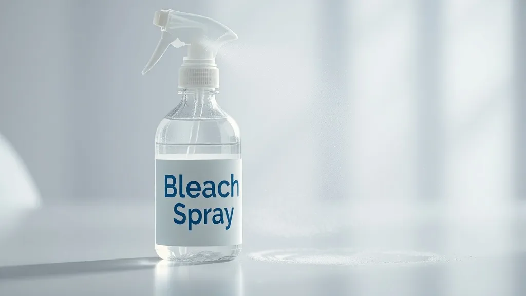 Dream symbol: bleach spray: intro