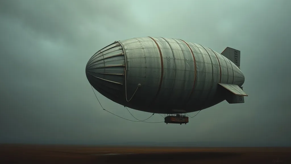 Dream symbol: blimp: scenarios: Dream of an Empty Blimp