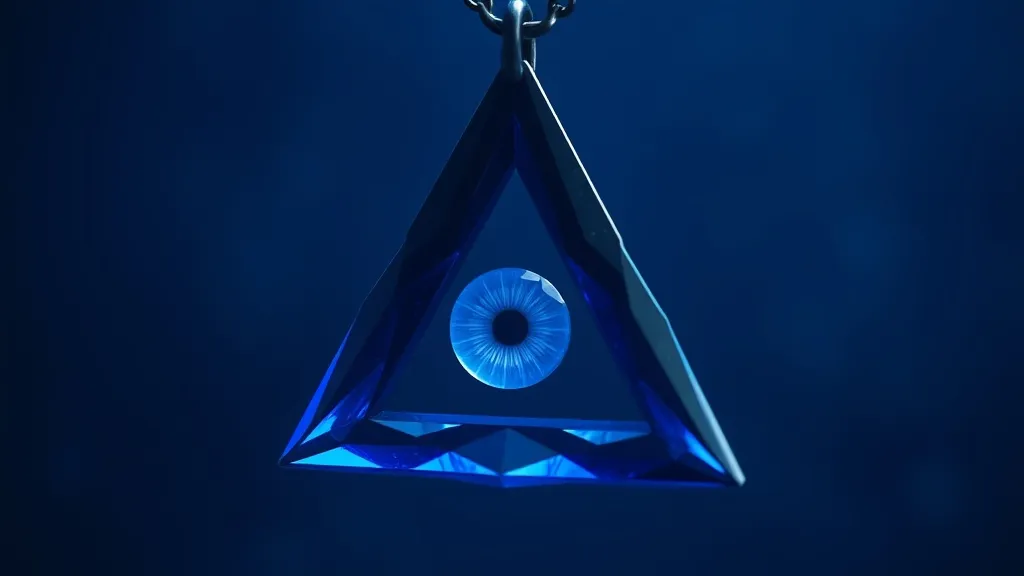 Dream symbol: blue illuminati triangle necklaces: symbolism: Hidden Knowledge and Secrecy