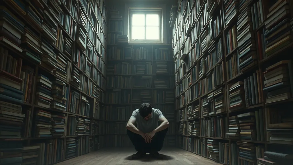 Dream symbol: small room of books and shelves: demographics: Individuals Experiencing Overwhelm or Feeling Trapped