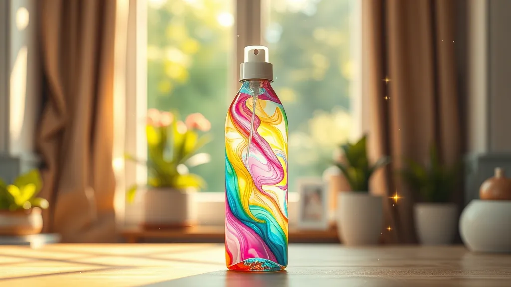 Dream symbol: bottle of air freshener: scenarios: Dream about a Colorful Bottle of Air Freshener
