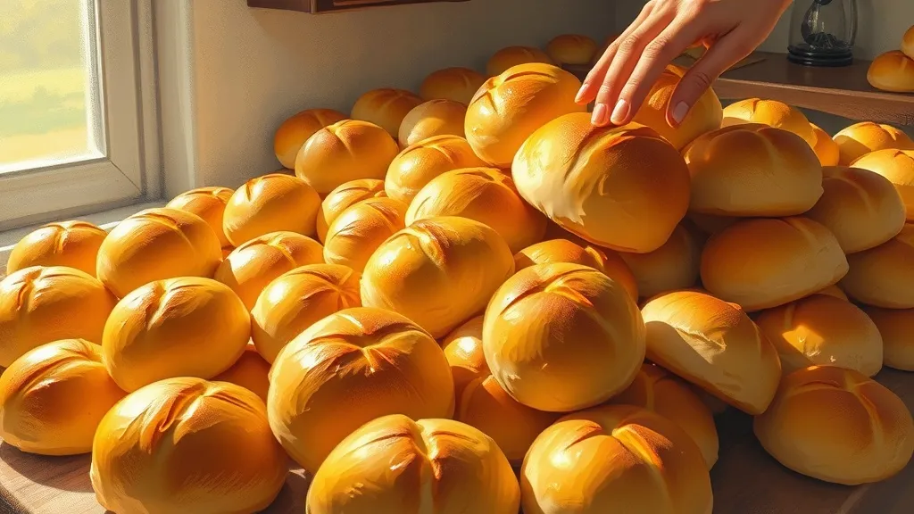 Dream symbol: bread rolls: scenarios: Dream of an Abundance of Bread Rolls