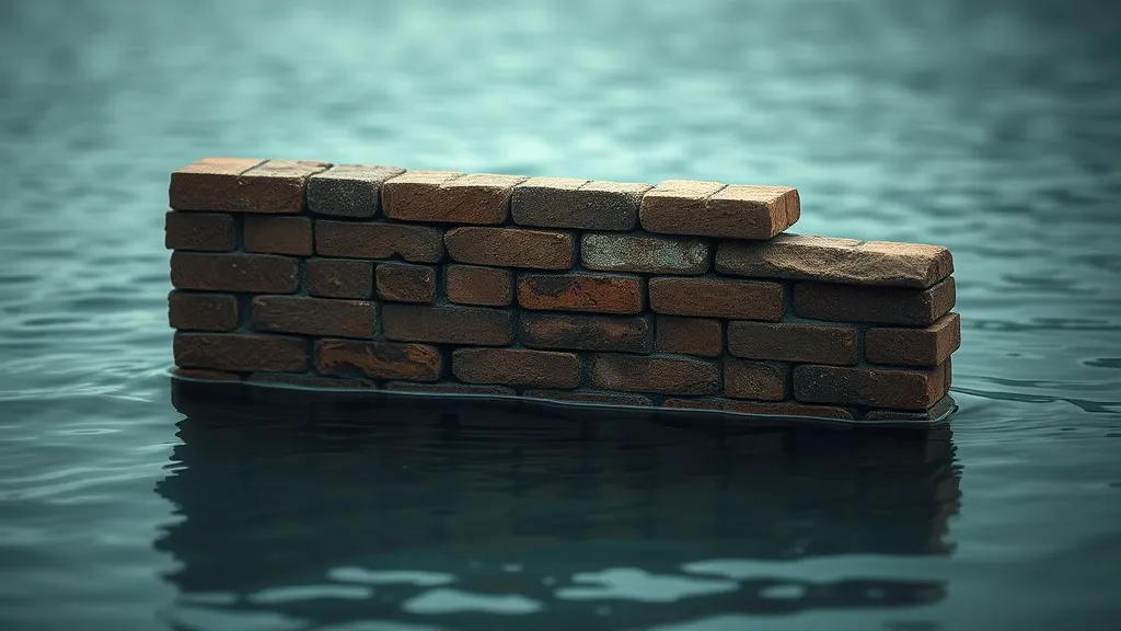 Dream symbol: blocks of bricks: scenarios: Dreaming of  Bricks in Water