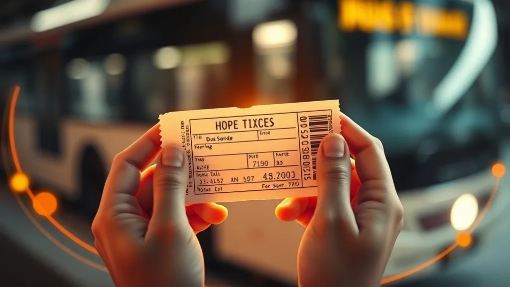 Dream symbol: bus ticket: symbolism: Reminder of Commitment to a Path or Goal