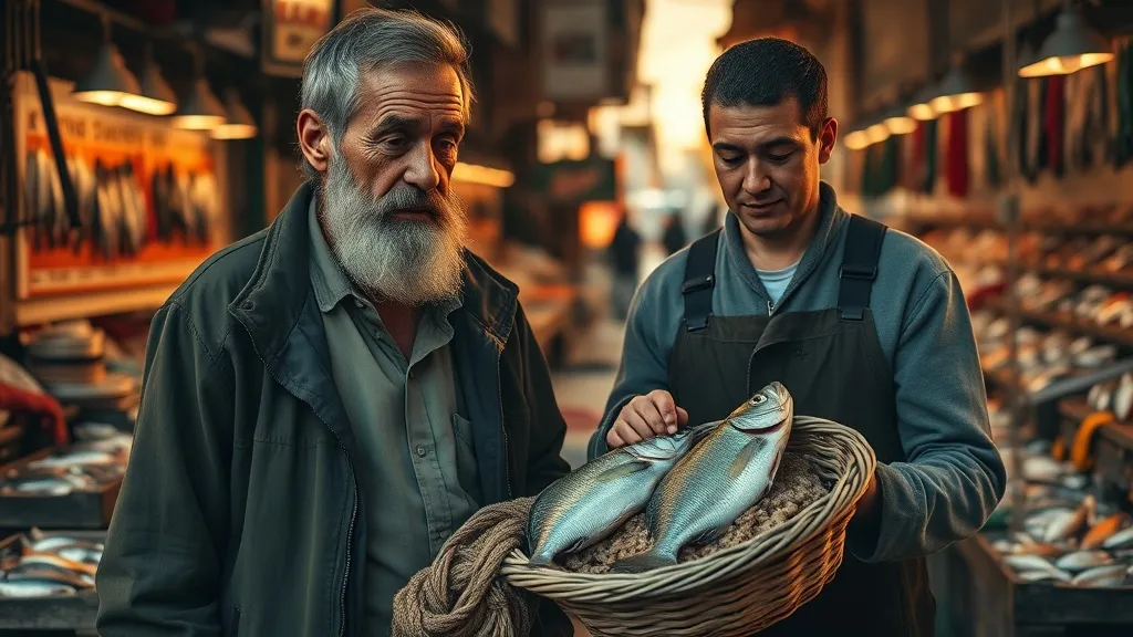 Dream symbol: buying two fish: demographics: Fishermen and Fishmongers