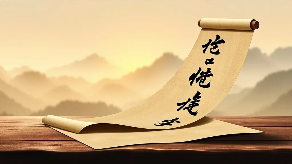 Dream symbol: chinese scripture: symbolism: Connection to Ancestors and Heritage
