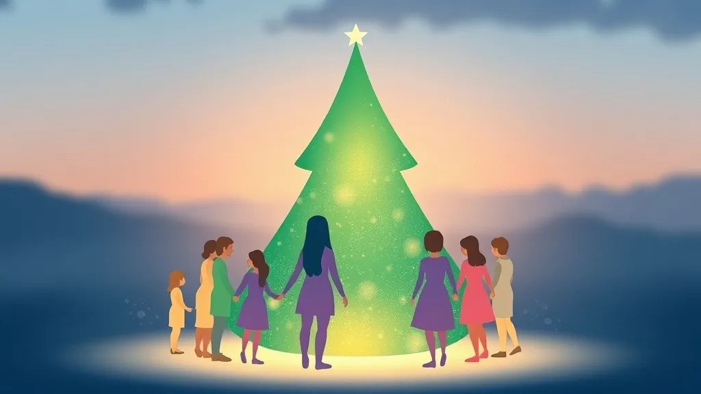 Dream symbol: shape like christmas trees: symbolism: Family and Togetherness