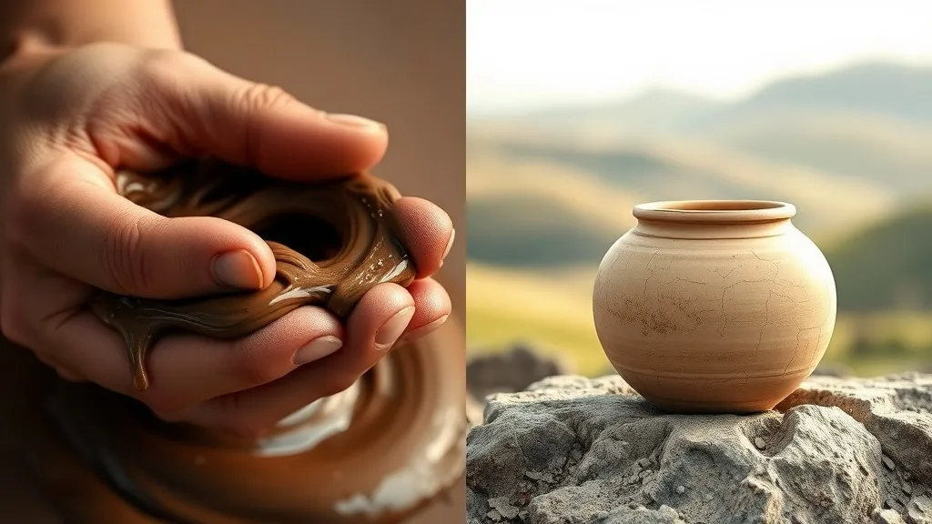 Dream symbol: clay: symbolism: Foundation and Stability
