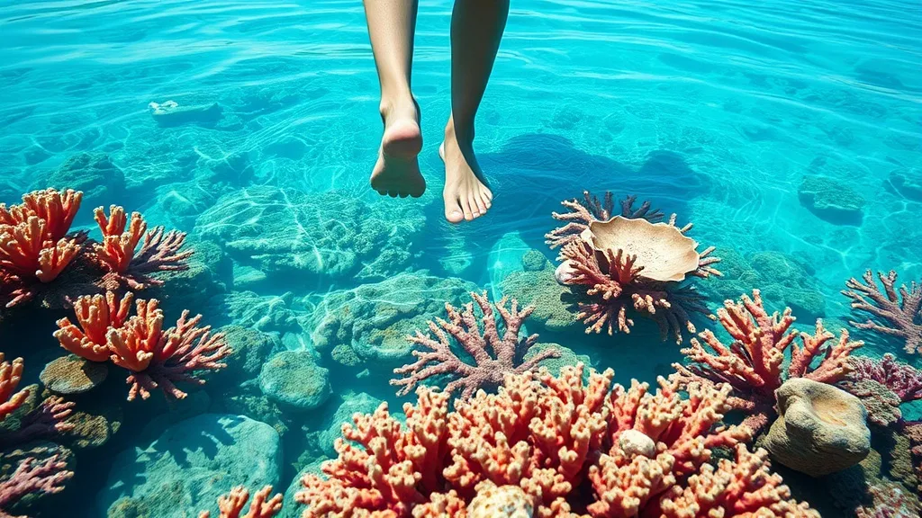 Dream symbol: coral: scenarios: Dreaming of Walking on Coral