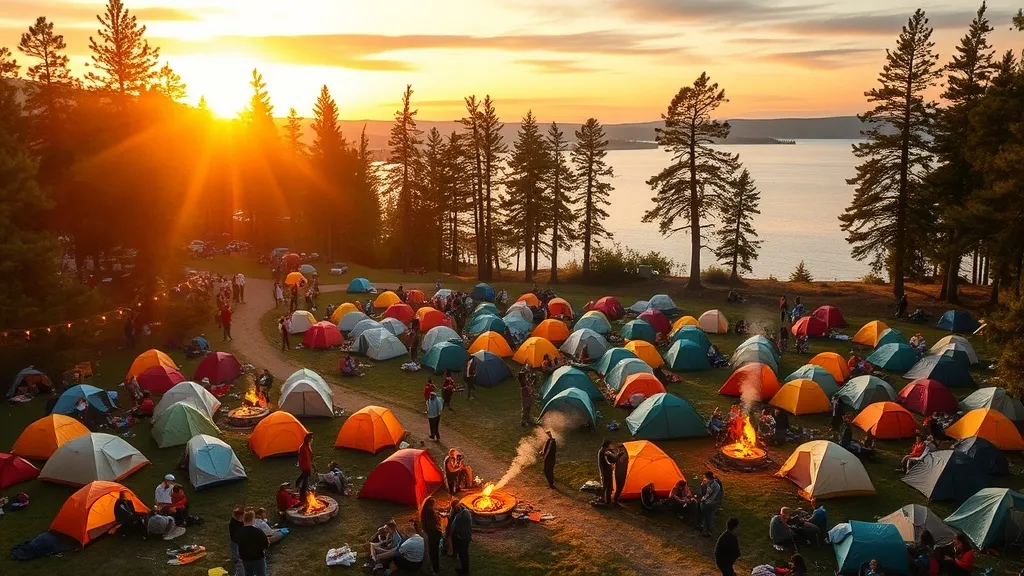Dream symbol: crowded campground: intro