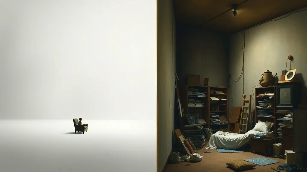 Dream symbol: interior decoration: scenarios: Dreaming of a Room That is Too Big or Too Small