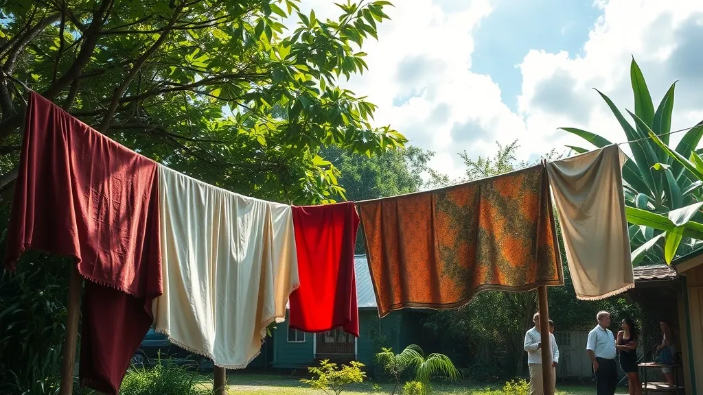 Dream symbol: drying blankets: demographics: People Living in Humid Climates Experiencing Laundry-Related Dreams