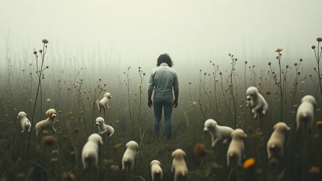 Dream symbol: puppies dying: symbolism: Feeling Overwhelmed and Helpless