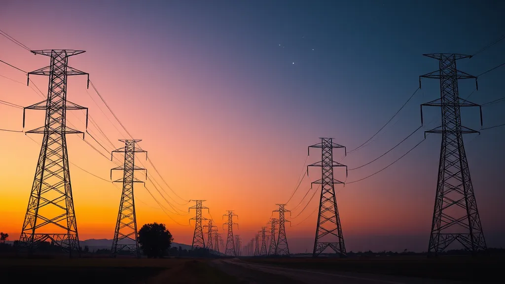 Dream symbol: electric tower pylons: symbolism: Representation of Connection and Communication