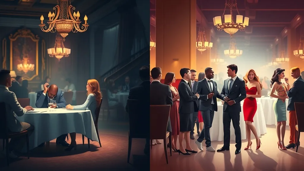 Dream symbol: elegant restaurant: symbolism: Social Status and Aspirations