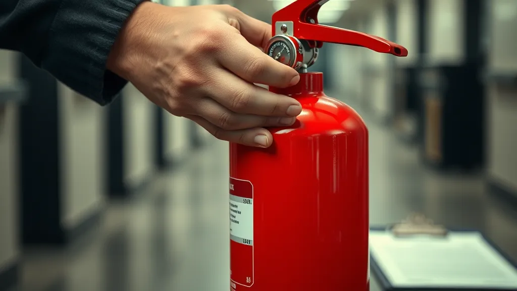 Dream symbol: fire extinguishers: scenarios: Dream of Inspecting a Fire Extinguisher