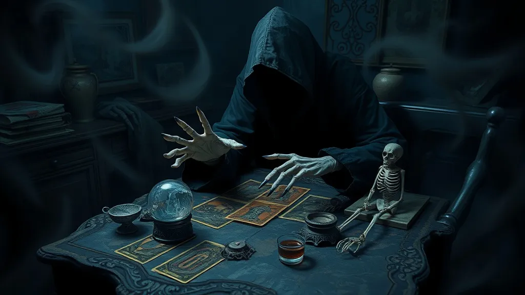 Dream symbol: fortuneteller: scenarios: Dreaming of a Scary or Unsettling Fortune Teller