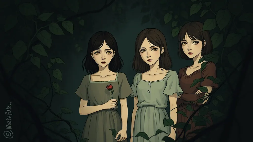 Dream symbol: four girls: scenarios: Dream About Four Girls in a Specific Location