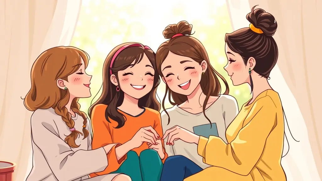 Dream symbol: four girls: symbolism: Supportive Network and Community