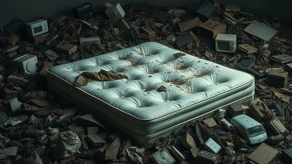 Dream symbol: garbage and mattresses: symbolism: Outdated Beliefs and Habits