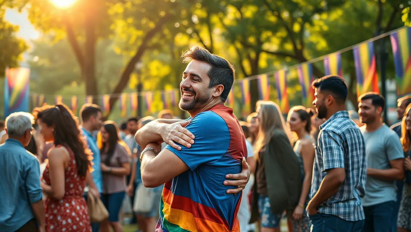 Dream symbol: gay men: scenarios: Dream about Gay Men Embracing Diversity Dream symbol: gay men: scenarios: Dream about Gay Men Embracing Diversity