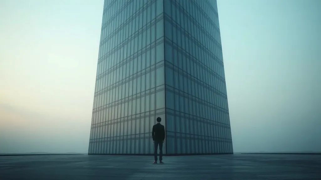 Dream symbol: glass building: scenarios: Dream of a Glass Building Reflecting Your Own Image