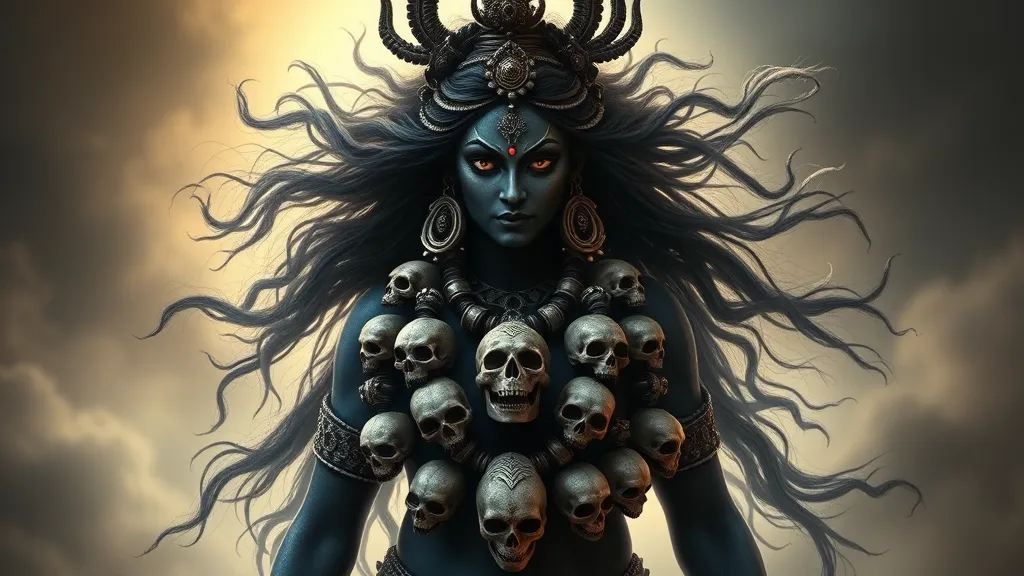 Dream symbol: goddess kali ma: scenarios: Dream of Kali Ma’s Necklace of Skulls