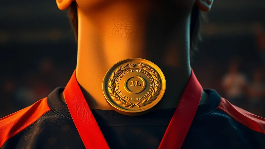 Dream symbol: gold medals: scenarios: Dream About a Gold Medal Around Your Neck