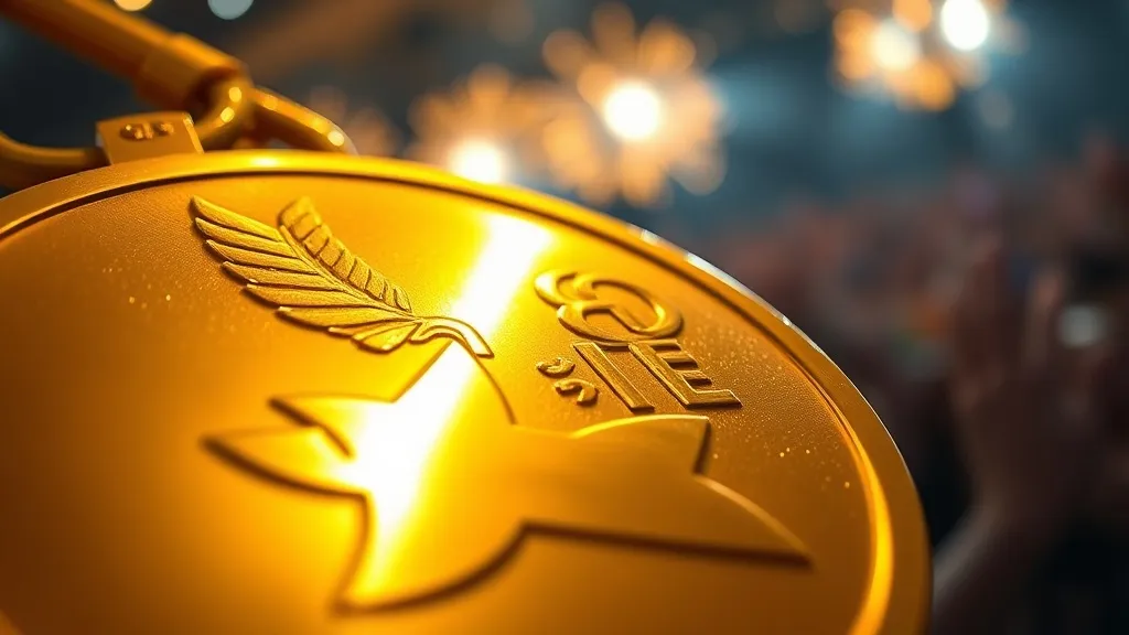 Dream symbol: gold medals: symbolism: A Symbol of Prestigious Success
