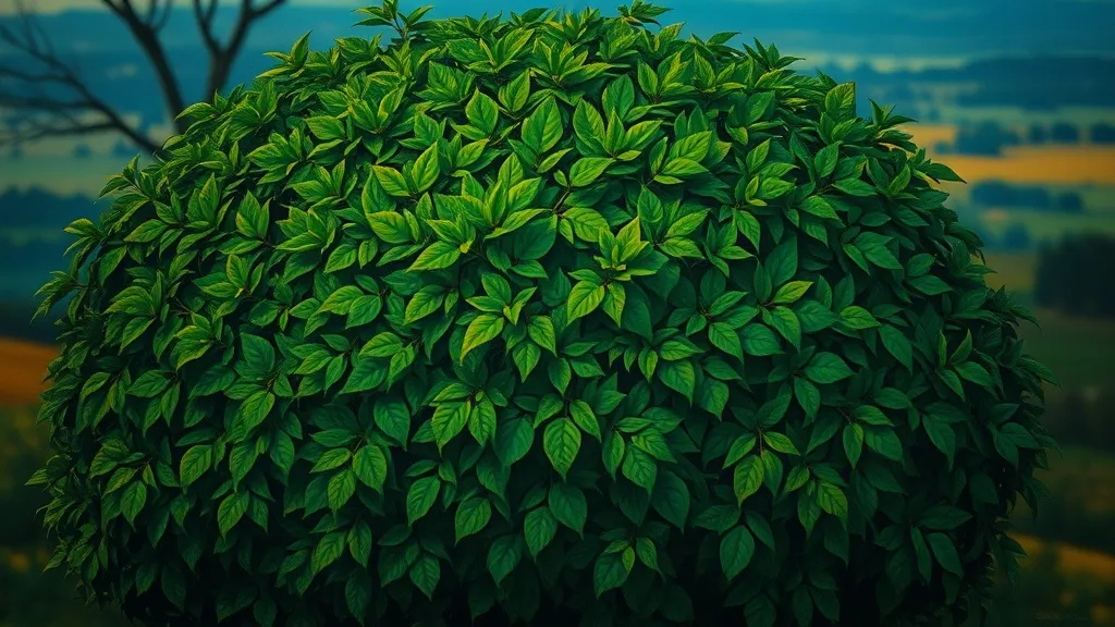 Dream symbol: green bush: symbolism: Concealment and Secrecy
