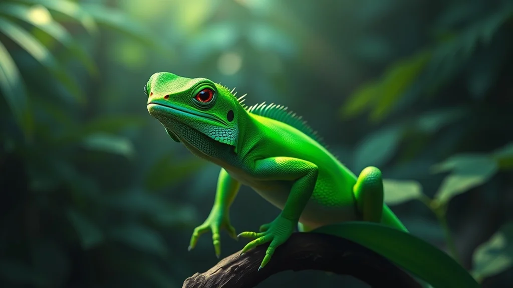 Dream symbol: green lizard creature: intro