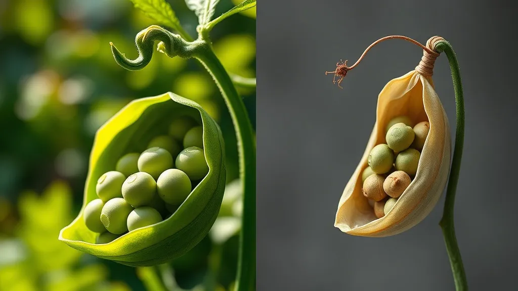 Dream symbol: green peas: scenarios: Dreaming of Green Peas in a Pod