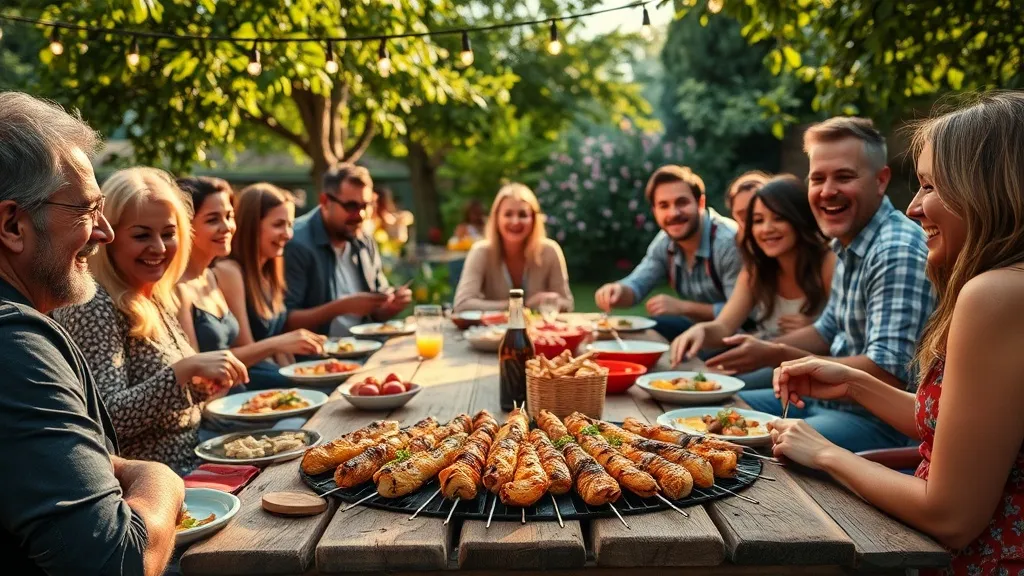 Dream symbol: grilled chicken skewers: symbolism: Sign of Shared Experiences and Community Bonding