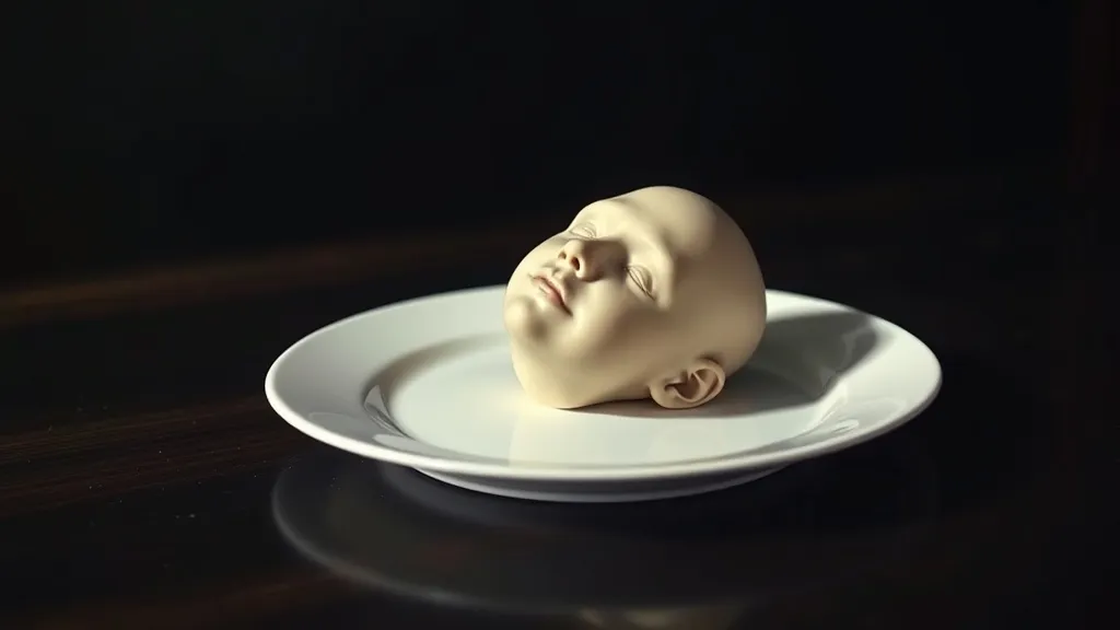 Dream symbol: another person's head: scenarios: Dream About a Head on a Plate