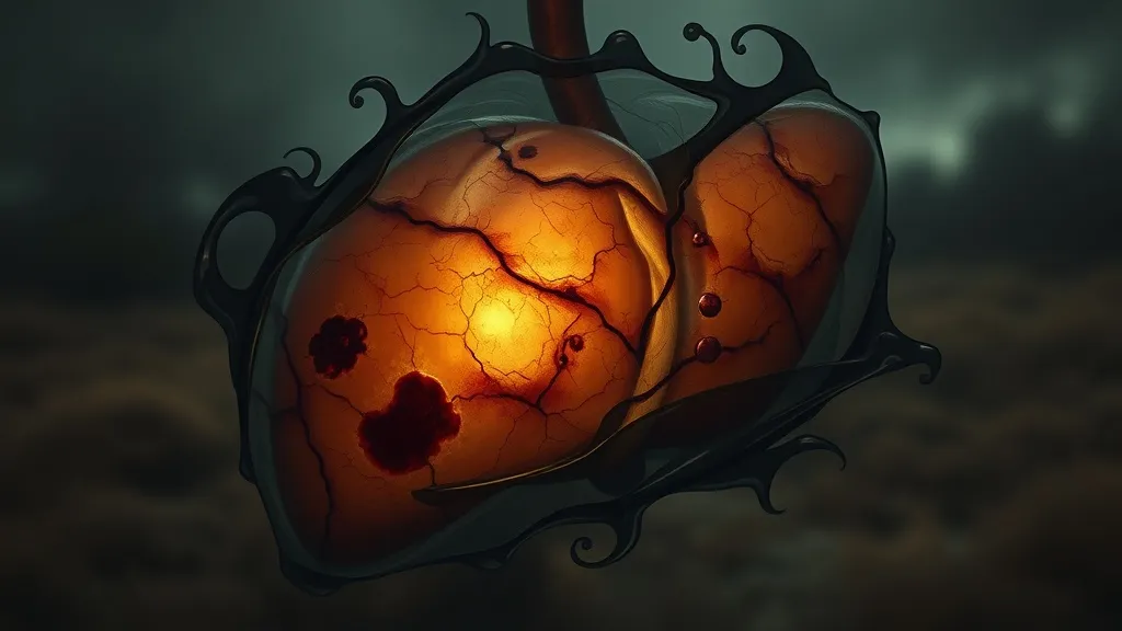 Dream symbol: liver damage: scenarios: Dream About struggling with a damaged Liver