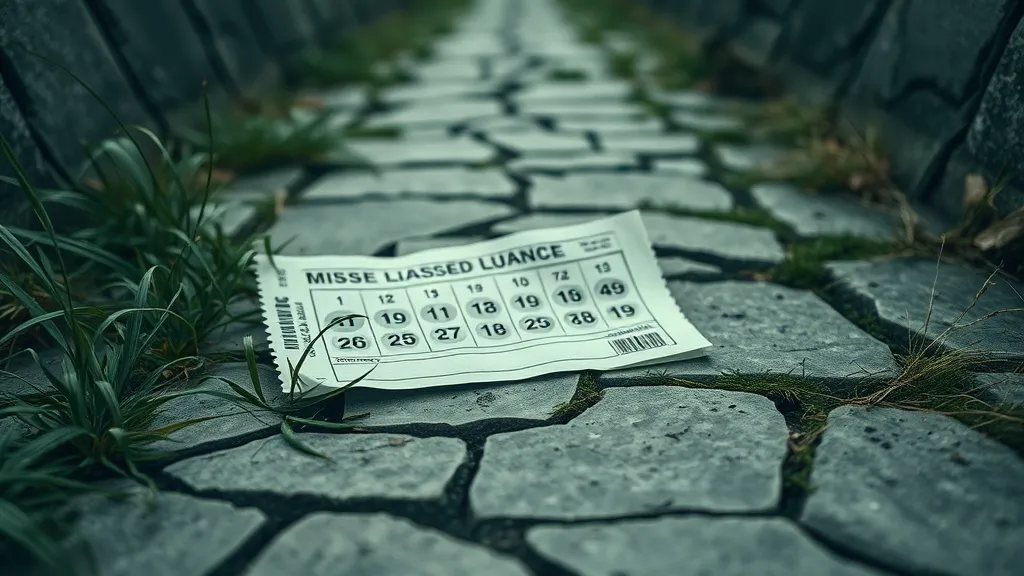 Dream symbol: lotto tickets: symbolism: Missed Opportunities and Regret