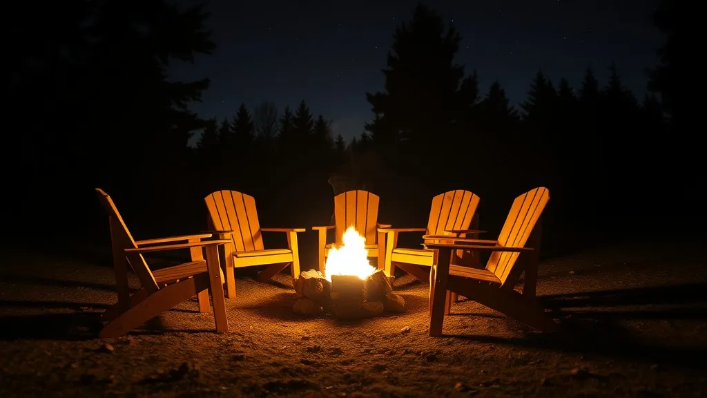 Dream symbol: matching chairs: scenarios: Dream About Matching Chairs Around a Campfire