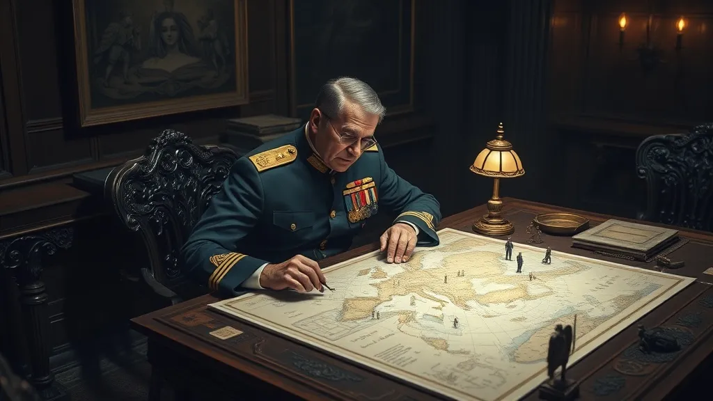 Dream symbol: military generals: scenarios: Dreaming About a Military General Planning a Strategy