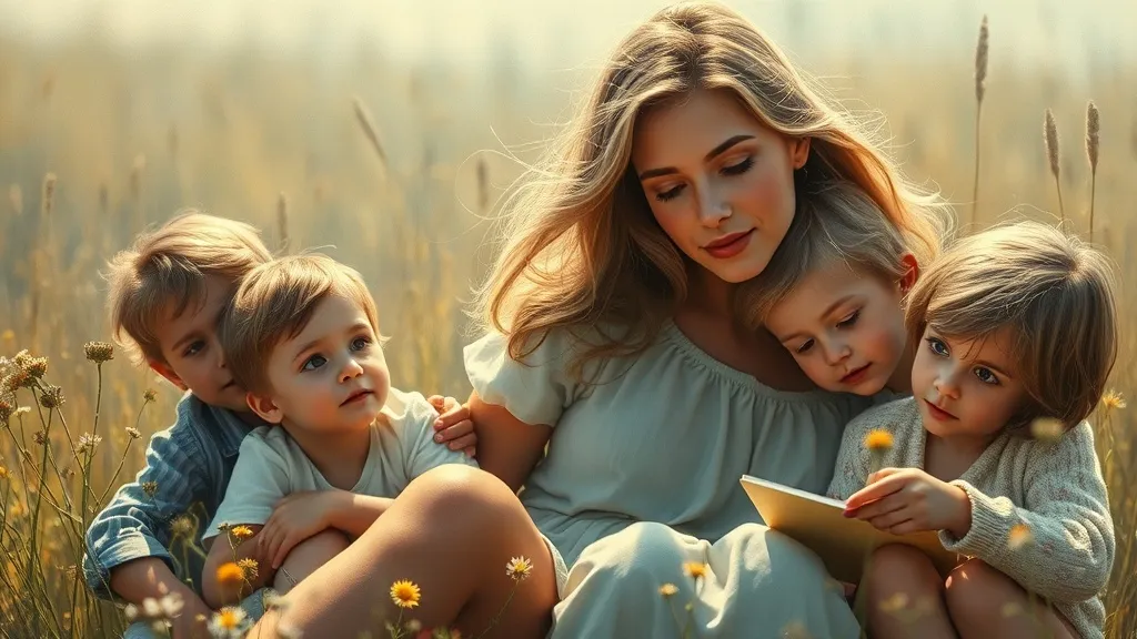 Dream symbol: mother of kids: scenarios: Dreaming of a Mother's Wisdom and Guidance for Her Children