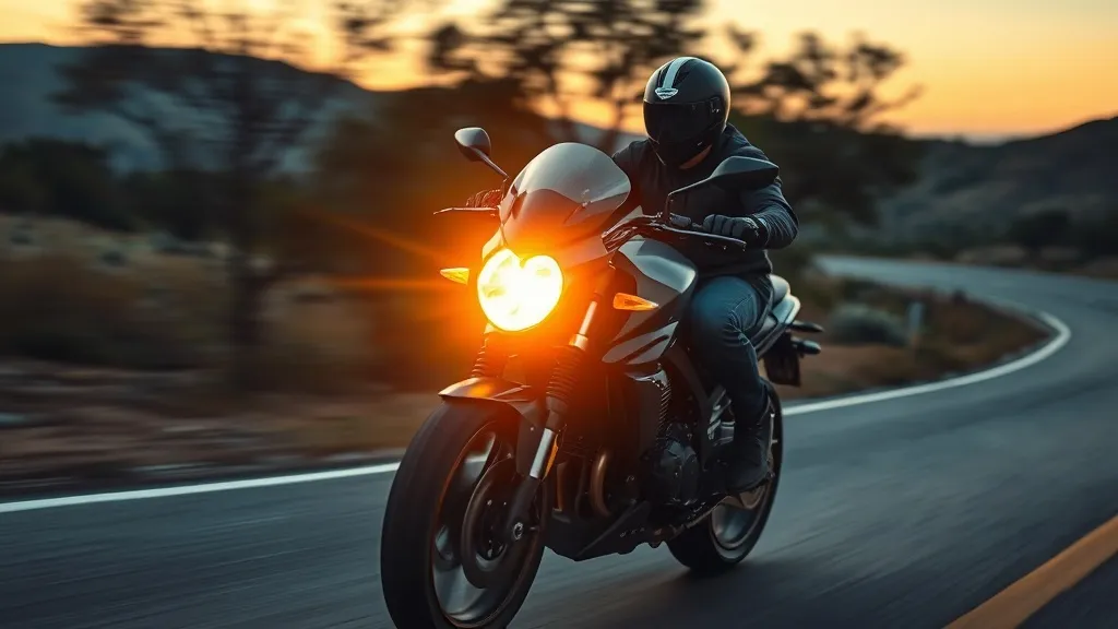 Dream symbol: motorcycle with light: symbolism: Navigating Life’s Path with Clarity