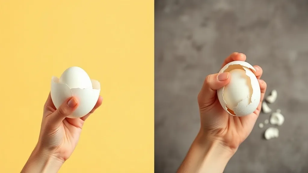Dream symbol: peeling boiled egg: symbolism: Effortless Achievement or Hard Work?