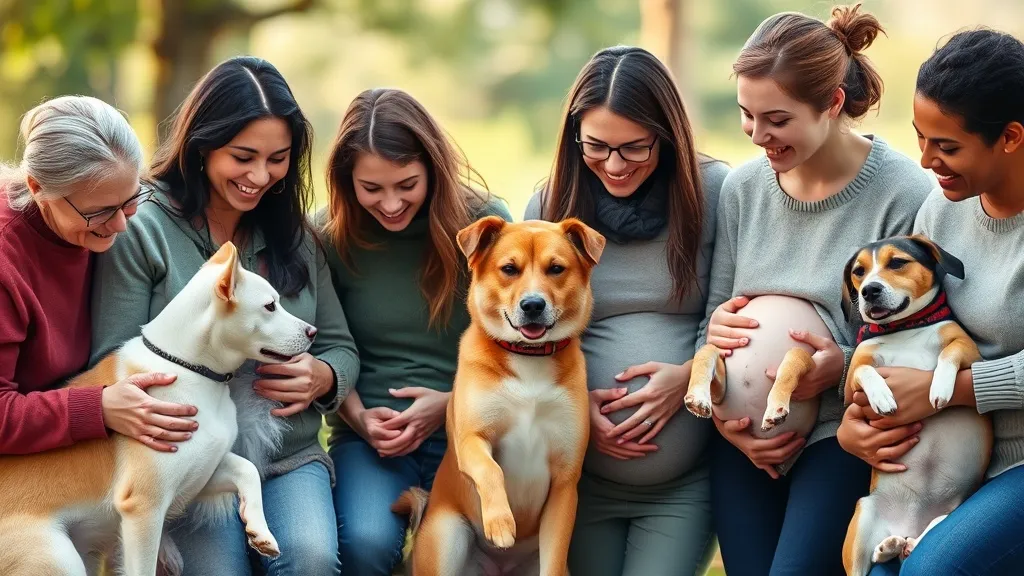 Dream symbol: pregnant dogs: demographics: Dog Owners Dreaming of Pregnant Dogs